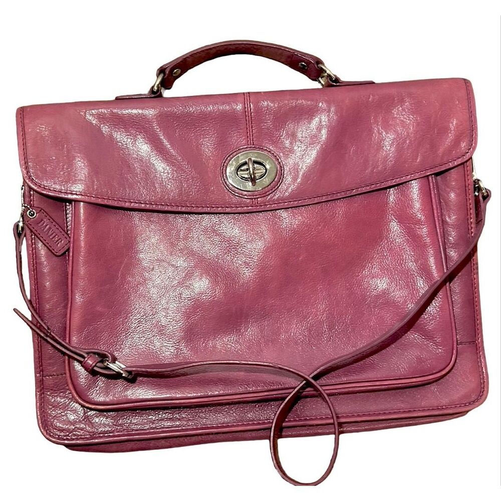 Danier Vintage Leather Laptop Case